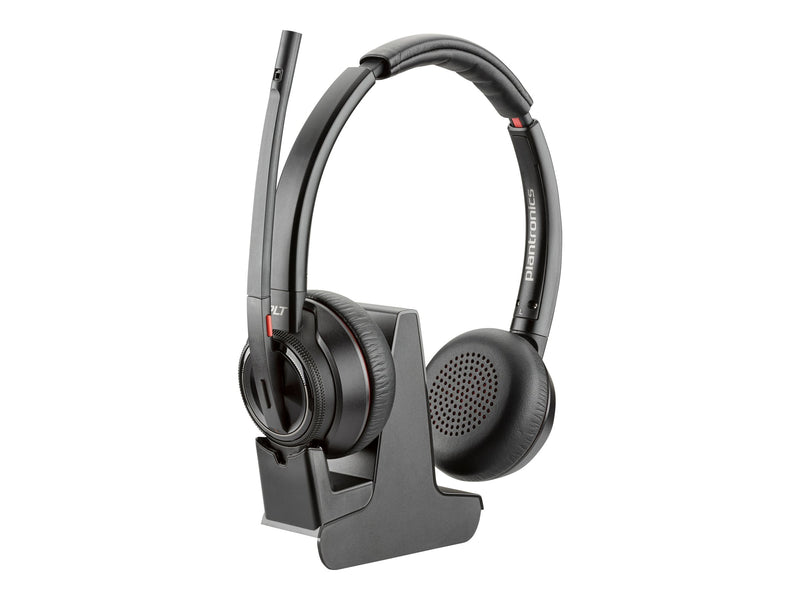HP Poly Savi 8220 Headset – Geräuschunterdrückung, Ladestation