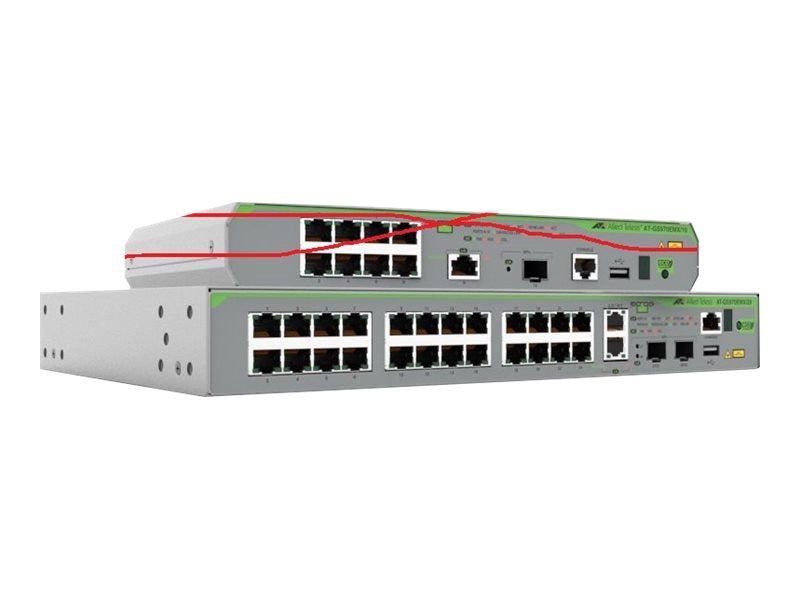 Allied Telesis Netzwerk-Switch – 28 Anschlüsse, stapelbar