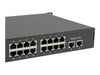LevelOne Netzwerk-Switch – 32 PoE-Anschlüsse, Rack-montierbar