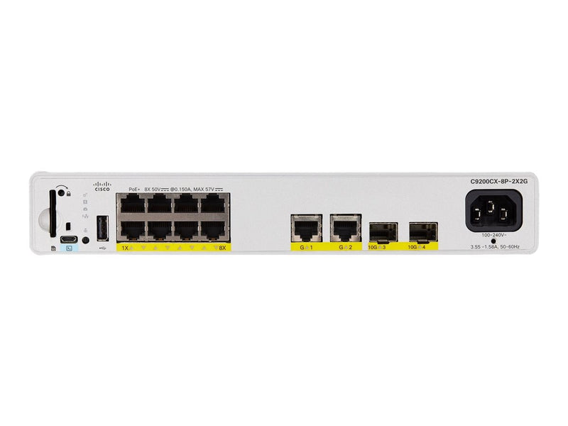 Cisco Netzwerk-Switch – 8 Anschlüsse, Power over Ethernet