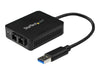 Startech USB 3.0 auf Glasfaser Konverter – Gigabit Ethernet Adapter