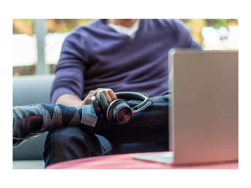 HP Poly VF2-M Bluetooth-Headset – Kabellos, USB-C Adapter