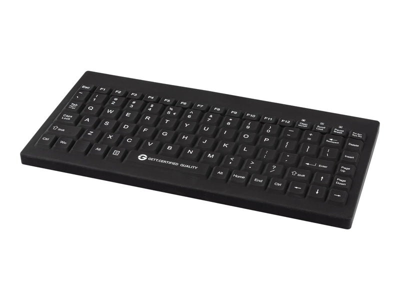 GETT Waschbare Tastatur – Hygienisch und robust, USB-Anschluss