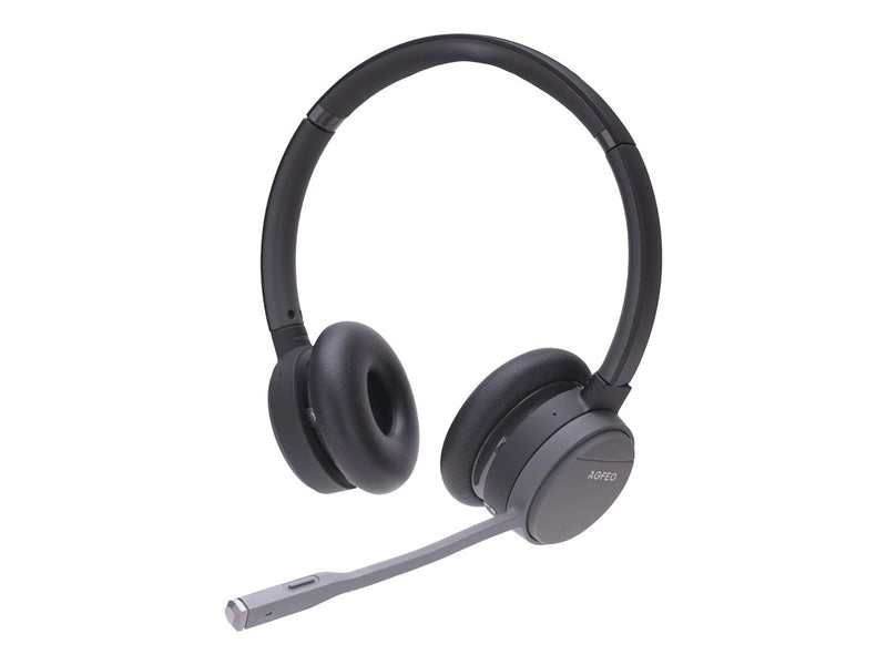 Agfeo DECT Headset – Kabellos mit Lautstärkeregler