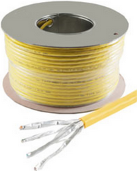 S-CONN Netzwerkkabel – 100 m, Cat7a+, hohe Geschwindigkeit