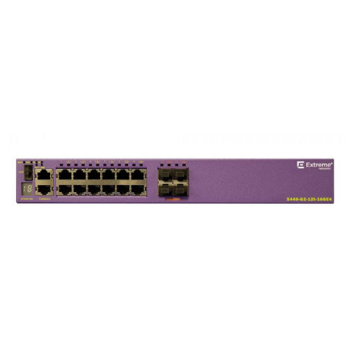 Extreme Networks Switch – 12 Anschlüsse, stapelbar