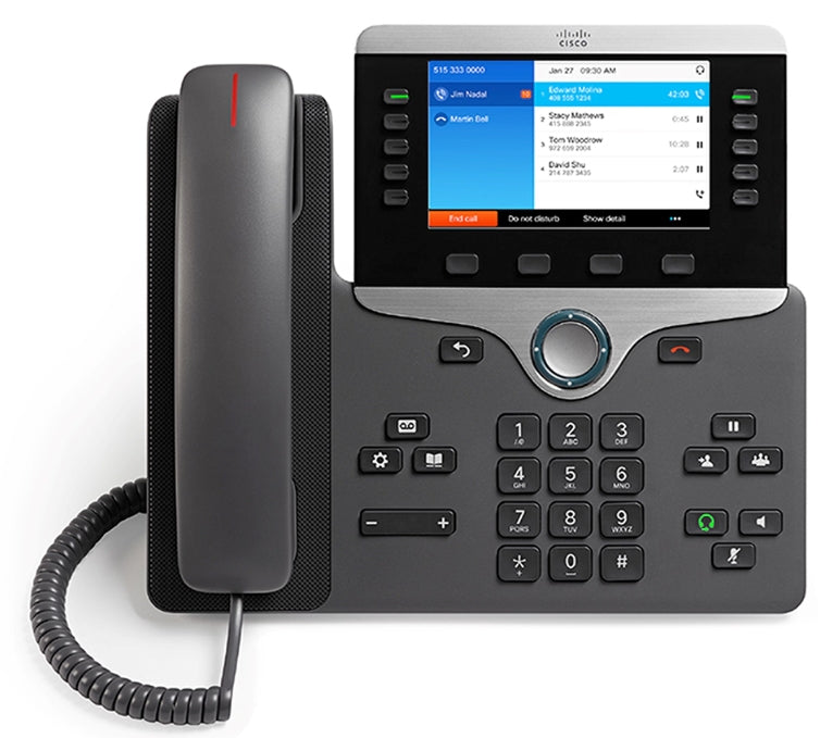 Cisco VoIP-Telefon 8841 – HD-Telefonie, Freisprecheinrichtung