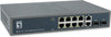 LEVELONE Netzwerk-Switch – 8 PoE+ Anschlüsse, Rack-montierbar