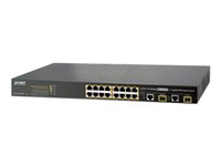 PLANET Switch – 16 Ports, Gigabit-Verbindung