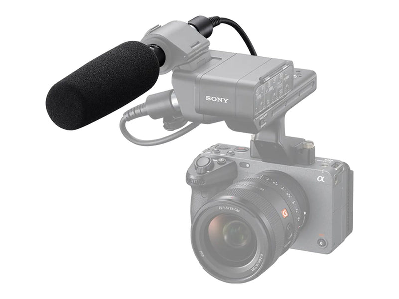 Sony ECM-778 Shotgun Mikrofon – Hochauflösendes Audio, XLR-Anschluss