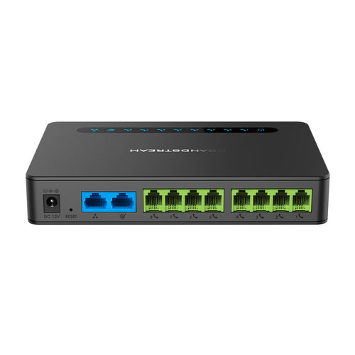 Grandstream VoIP-Telefonadapter – 8 Anschlüsse, 1 Gbps Geschwindigkeit