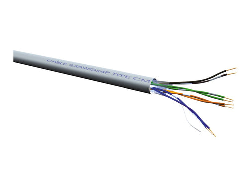 Roline Netzwerkkabel 300m – Cat5e, UTP, grau