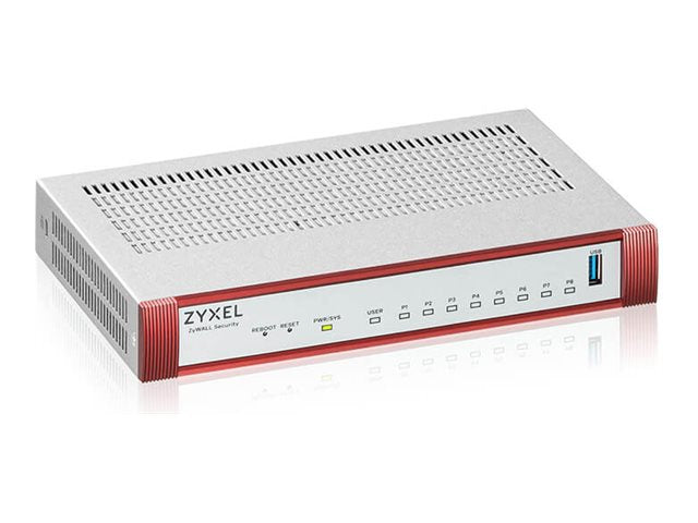 Zyxel Firewall – Sicherheit für Ihr Netzwerk, 8 Anschlüsse