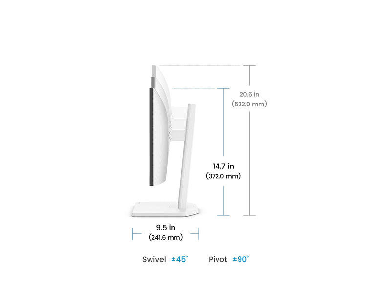 BenQ 24" Monitor – Full HD, USB-C Anschluss