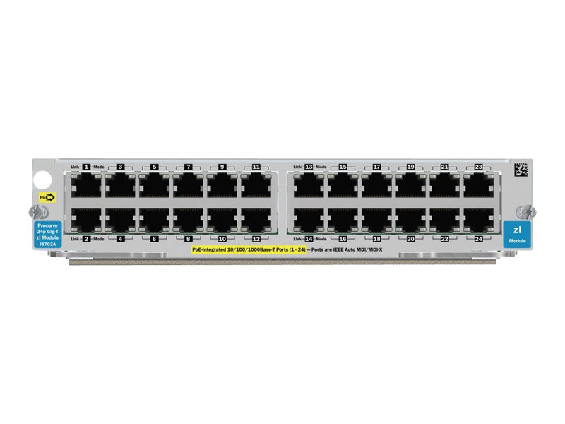 HP Enterprise Netzwerkmodul – 24 Gigabit-Ports, PoE-Unterstützung