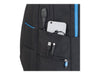 Rivacase Notebook-Rucksack – Wasserfest, stoßsicher für 17,3" Laptops