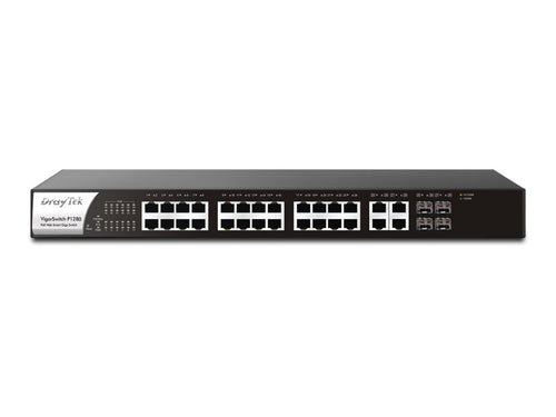 Draytek Netzwerk-Switch – 28 Ports, PoE-Unterstützung