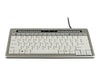 Bakker Elkhuizen S-board 840 – Kompakte USB-Tastatur mit USB-Hub