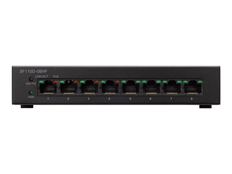 Cisco 8-Port Netzwerk-Switch – Einfaches Setup, zuverlässig