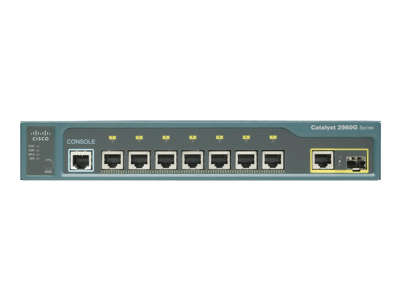 Cisco Netzwerk-Switch – 8 Anschlüsse, Gigabit Ethernet