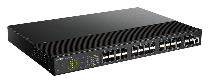 D-Link 28-Port Switch – Gigabit & 10G für schnelles Netzwerk