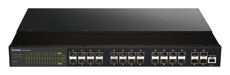 D-Link 28-Port Switch – Gigabit & 10G für schnelles Netzwerk