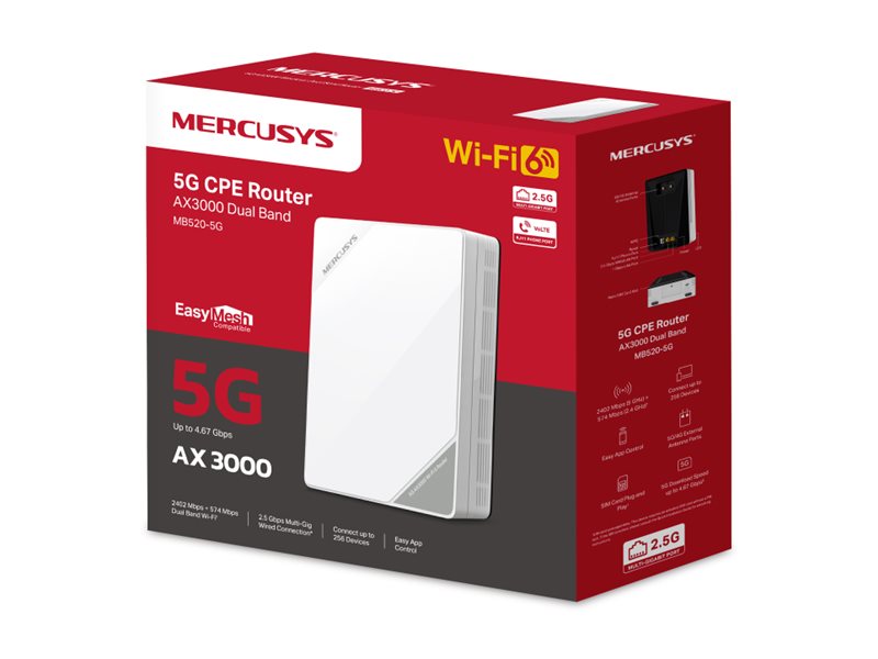 TP-Link Mercusys Router – Schnelles WLAN für Büro und Zuhause