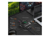 J5 Create USB-C Dock – Dual 4K HDMI, 140W Netzteil
