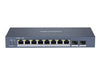 Hikvision PoE Smart Switch – 8 Ports, 110W Leistung