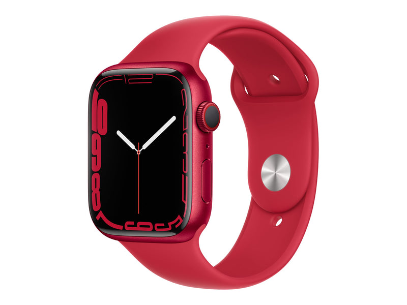 Apple Watch Series 7 – GPS + Cellular, 45 mm, rotes Aluminium