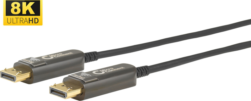 Microconnect DisplayPort-Kabel – 8K Unterstützung, 20 m Länge