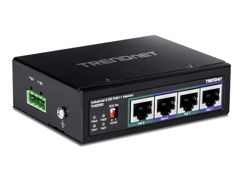 TRENDnet Power Injector – 95W, 2-Port für Industrie