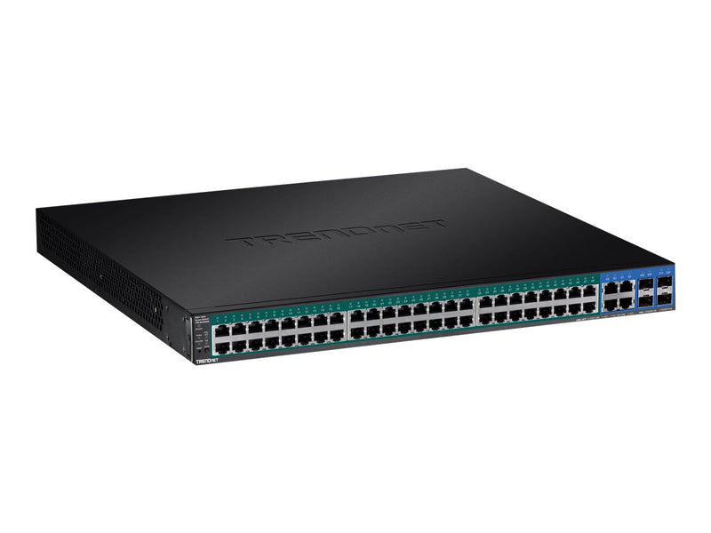 TRENDnet 52-Port Gigabit Switch – PoE+, webbasierte Verwaltung