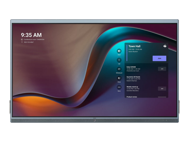 Yealink 86" Meeting-Display – Großer Touchscreen für Konferenzen