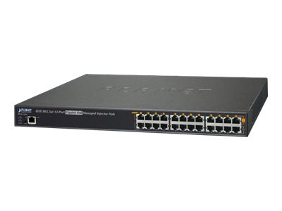 Planet Technology 12-Port Gigabit PoE+ Injector – Strom für Netzwerkgeräte