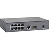 LevelOne Netzwerk-Switch – 8 PoE-Ports, Gigabit-Verbindung
