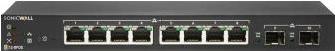 SonicWall Netzwerk-Switch – 8 PoE-Anschlüsse, 1 Jahr Support