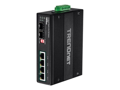 Trendnet 6-Port Switch – PoE+ für Industrieanwendungen