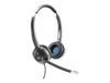 Cisco On-Ear Headset – Kabelgebunden, ideal für laute Büros