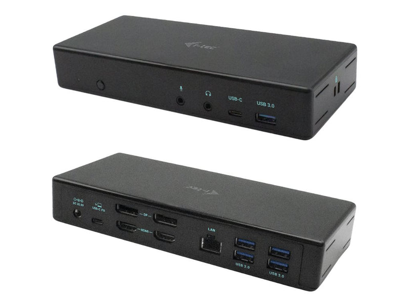 I-tec USB-C Dockingstation – Vier Bildschirme, Stromversorgung