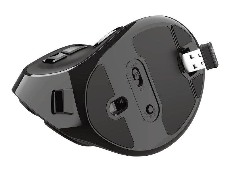 TRUST Voxx Vertikale Maus – Ergonomisch, Kabellos