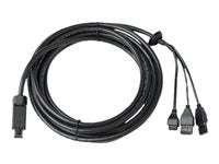 Axis Multikabel – 5m für Audio, Strom und I/O-Anschluss