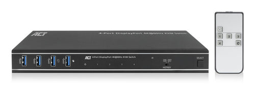 Advanced Cable Technology 4-Port KVM-Switch – 4K-Display-Unterstützung