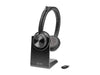 HP Poly Savi 7320 Headset – Kabellos, sicher für vertrauliche Gespräche