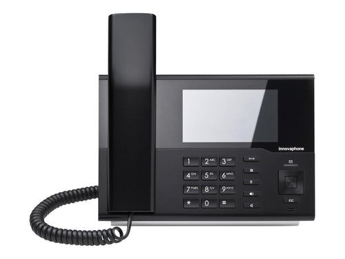 Innovaphone VoIP-Telefon – Dreiweg-Anrufe, Freisprecheinrichtung