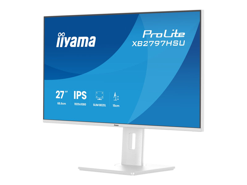Iiyama 27" LED-Monitor – Full HD, IPS, Lautsprecher