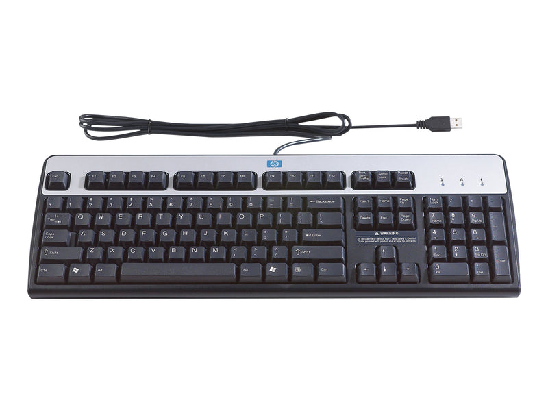 HP USB Tastatur – Norwegisches Layout, Membran-Technologie