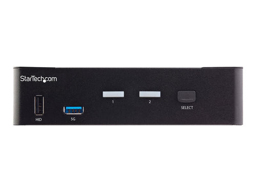 StarTech KVM-Switch – 2 PCs, 4K UHD, USB 3.0