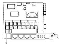 Cisco Netzwerkadapter – 4 Gigabit Ethernet-Anschlüsse, PCI-X