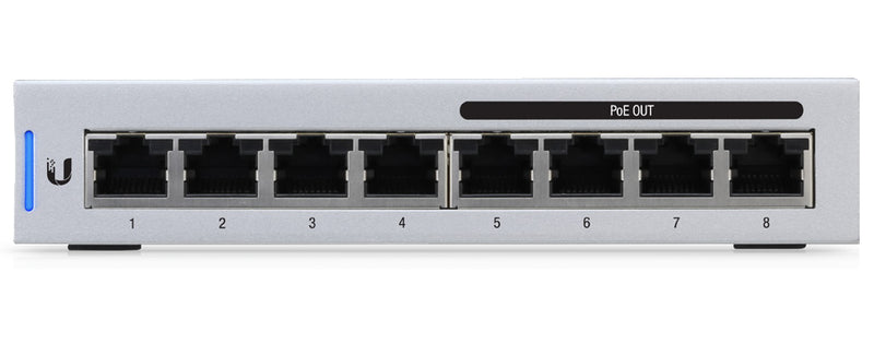Ubiquiti UniFi Switch – 8 Anschlüsse, PoE-fähig, 5er-Pack